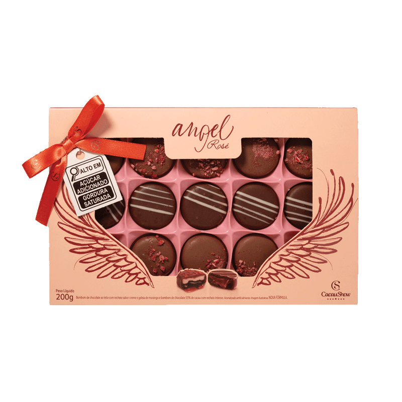 Caixa de Bombons Angel Rose Sortidos 200g