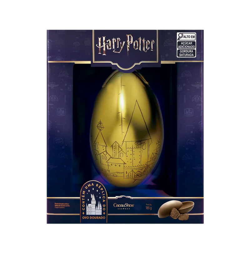 Ovo de Páscoa ao Leite Lata Harry Potter 185g